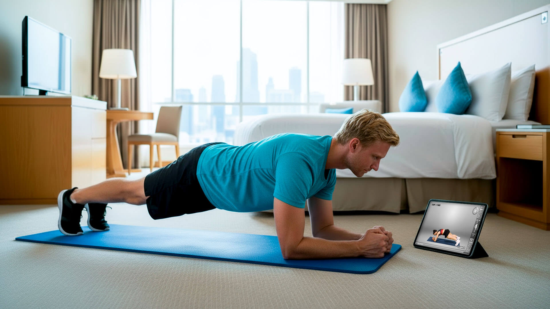 entrenamiento HIIT virtual para hoteles